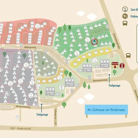 Ferienwohnpark Nurdachhaus Typ 8 Ndt 028 Immenstaad am Bodensee